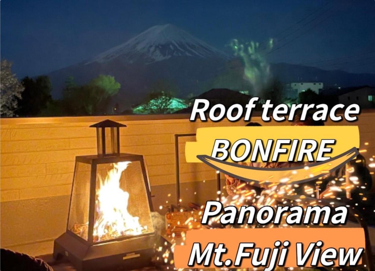 ヴィラ山間堂 Terrace Villa Bbq Bonfire Fuji View Annovillas Fujikawaguchiko Exterior photo